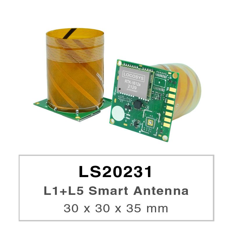LS20231 is a dual-frequency GNSS/RTK receiver designed for drones and robotic platforms. It supports concurrent tracking of all global civil navigation systems, including GPS, GLONASS, GALILEO, BEIDOU, and QZSS.